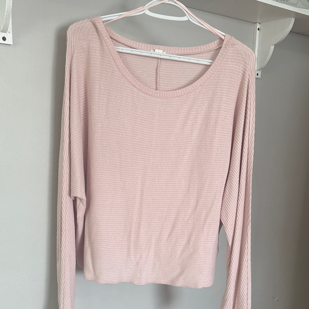 Garage dolman sleeve top